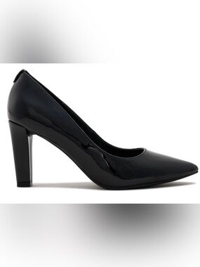 Classic Black Patent Pump - Women's High Heel